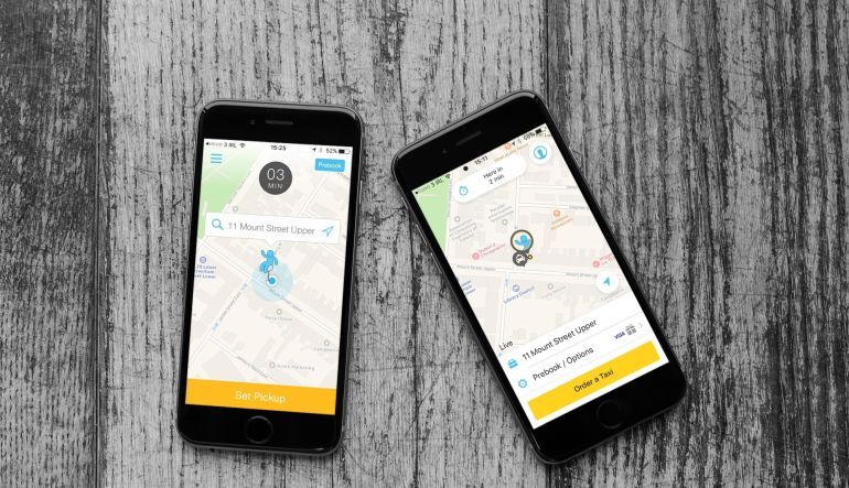 Το mytaxi διαθέσιμο σε Ιρλανδία και Λονδίνο